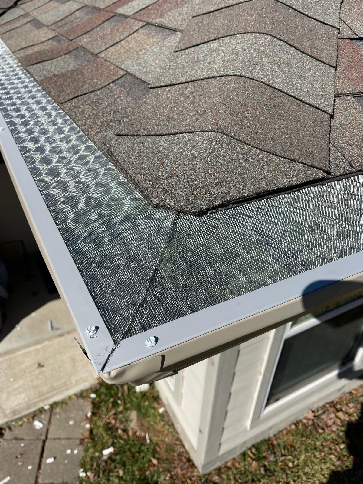 Gutter installation project Houston Texas